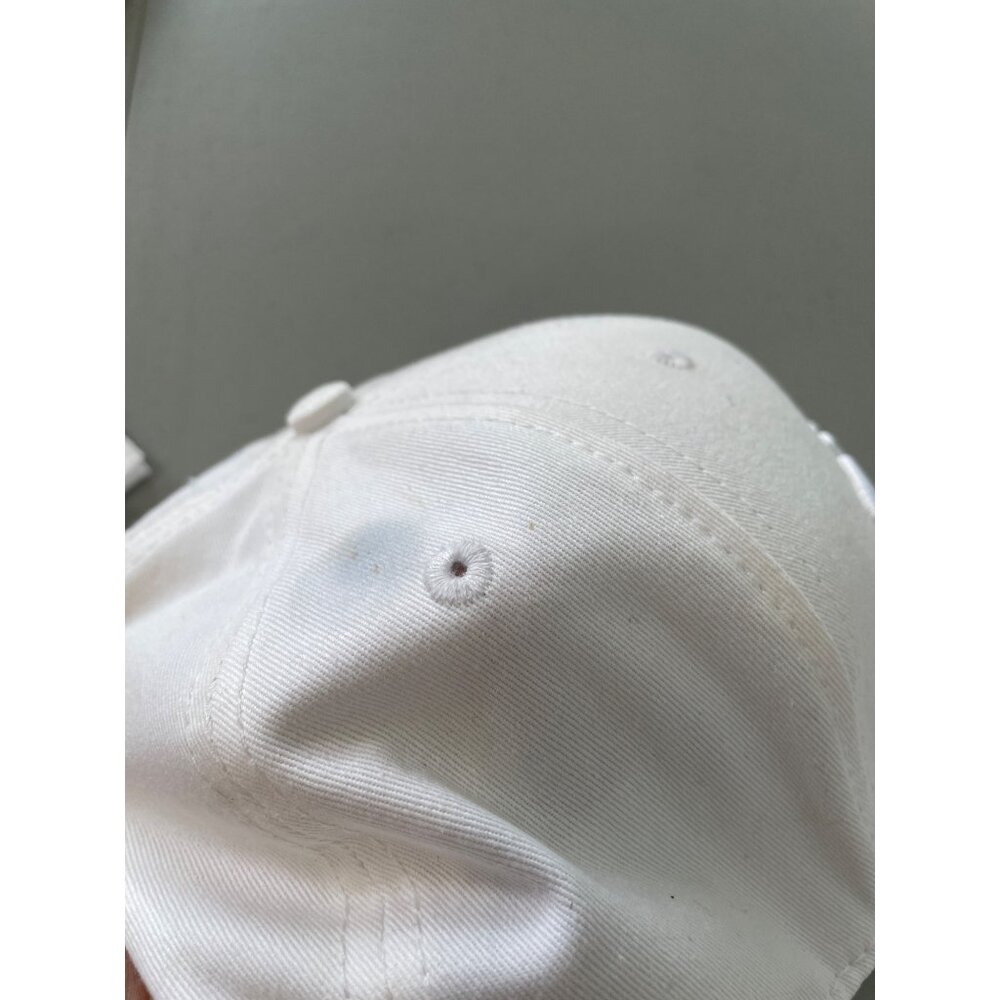 Ping Golf Snapback Cap Adjustable White Cotton Em… - image 5